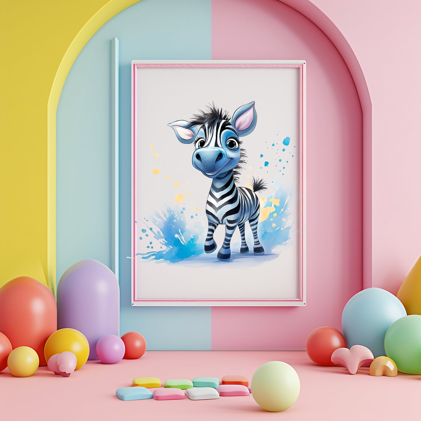 Cuadro Decorativo en Vinilo sobre Mdf